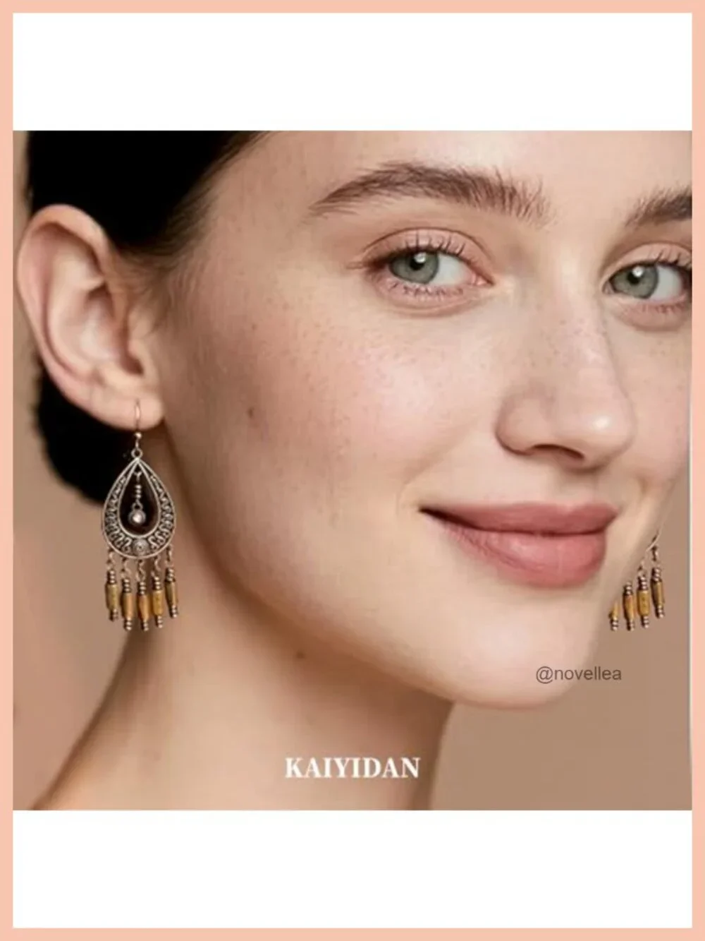 Boho Dangle Earrings for Women Trendy Handmade Long Drop Summer Jewelry Gift